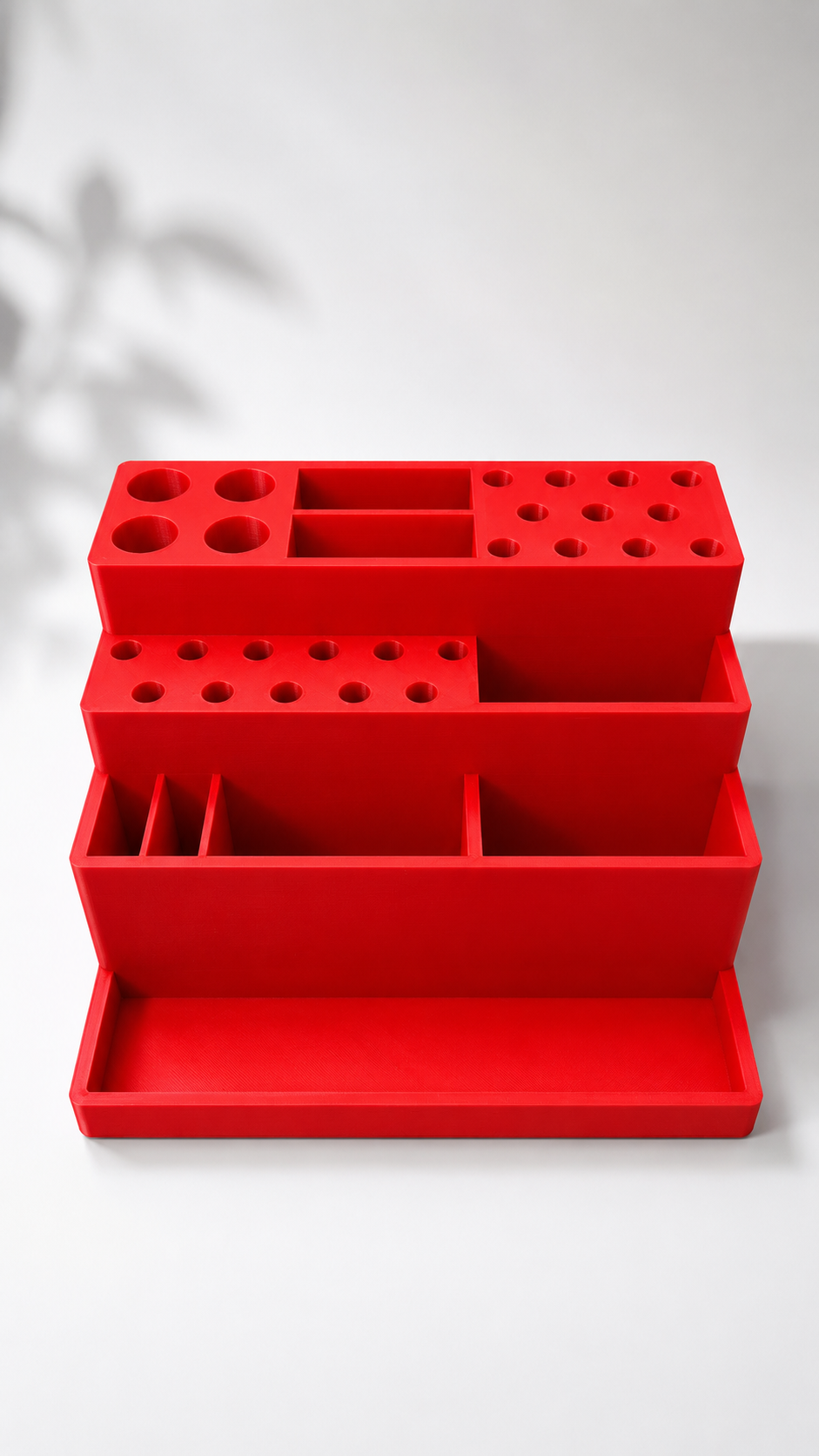 WaoCell 34 in 1 Large size Tools Organiser Red Colour