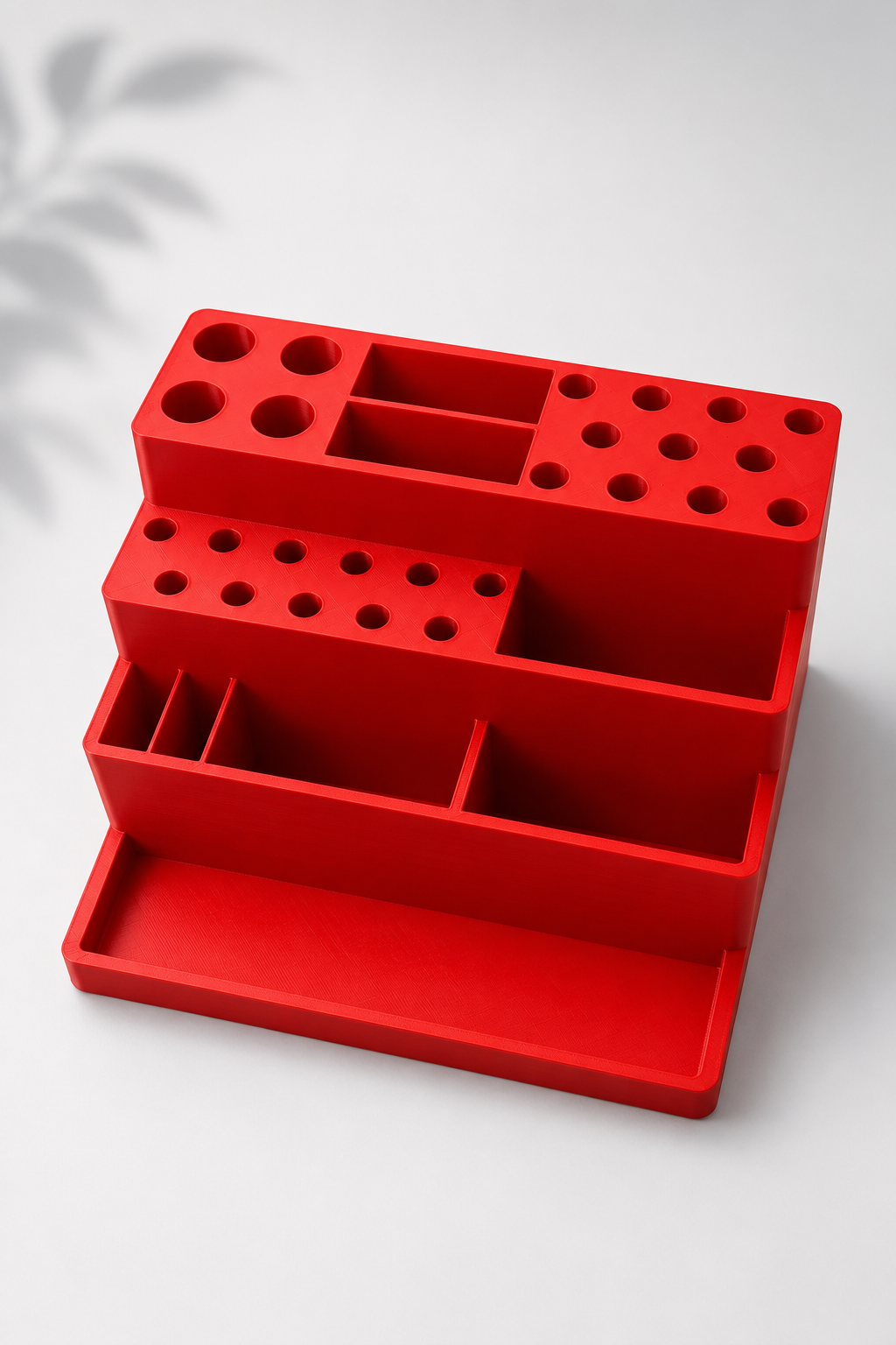 WaoCell 34 in 1 Large size Tools Organiser Red Colour