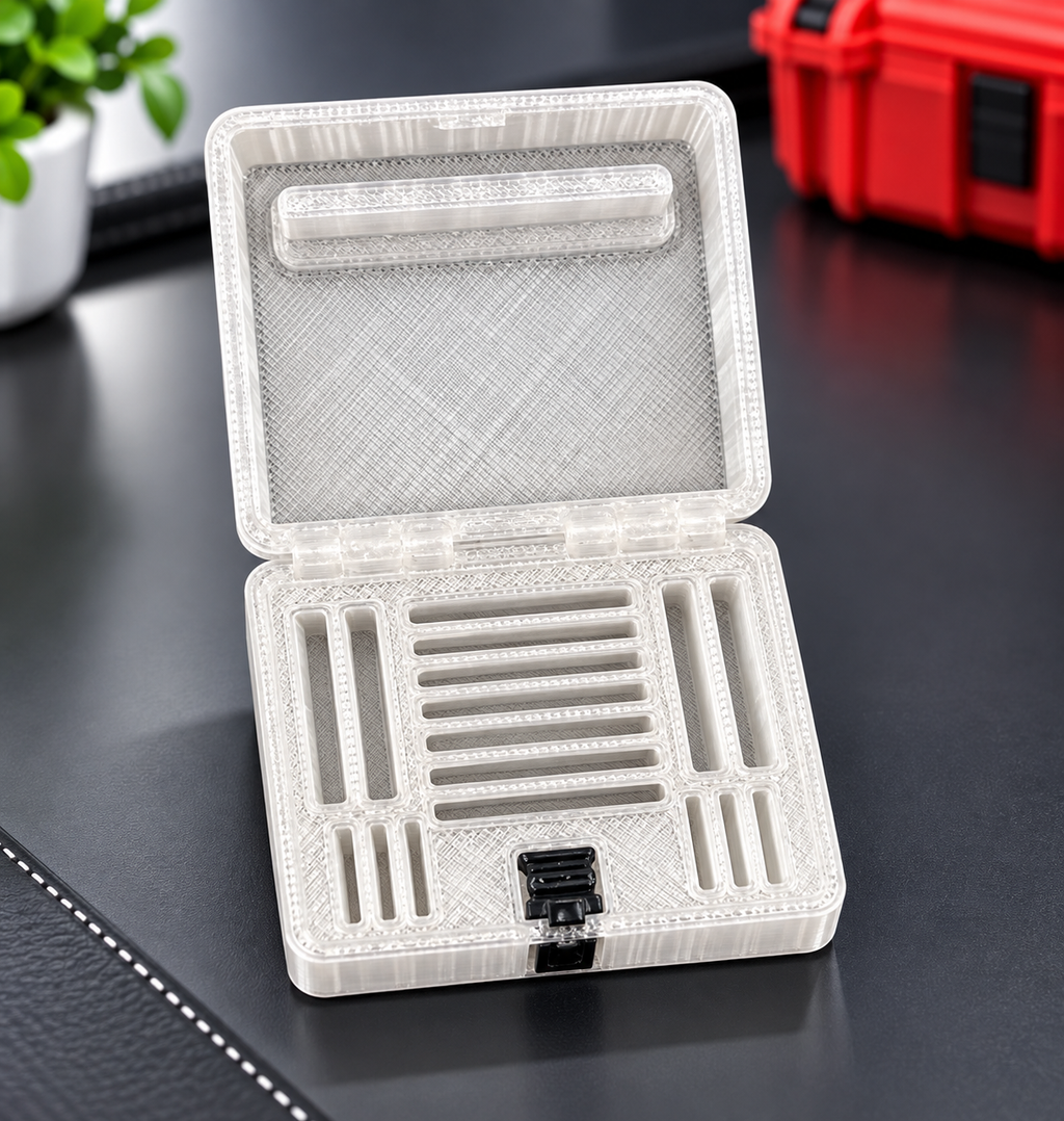 WaoCell Mini Memory Card Case – 7 SD + 4 CFexpress Type A + 6 Micro SD Card Slots