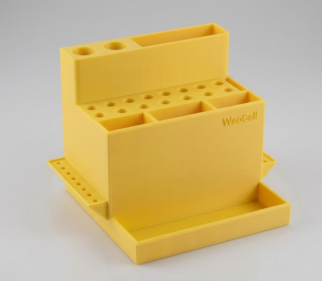 WaoCell 38 in 1  Tool Organiser Box Yellow Colour
