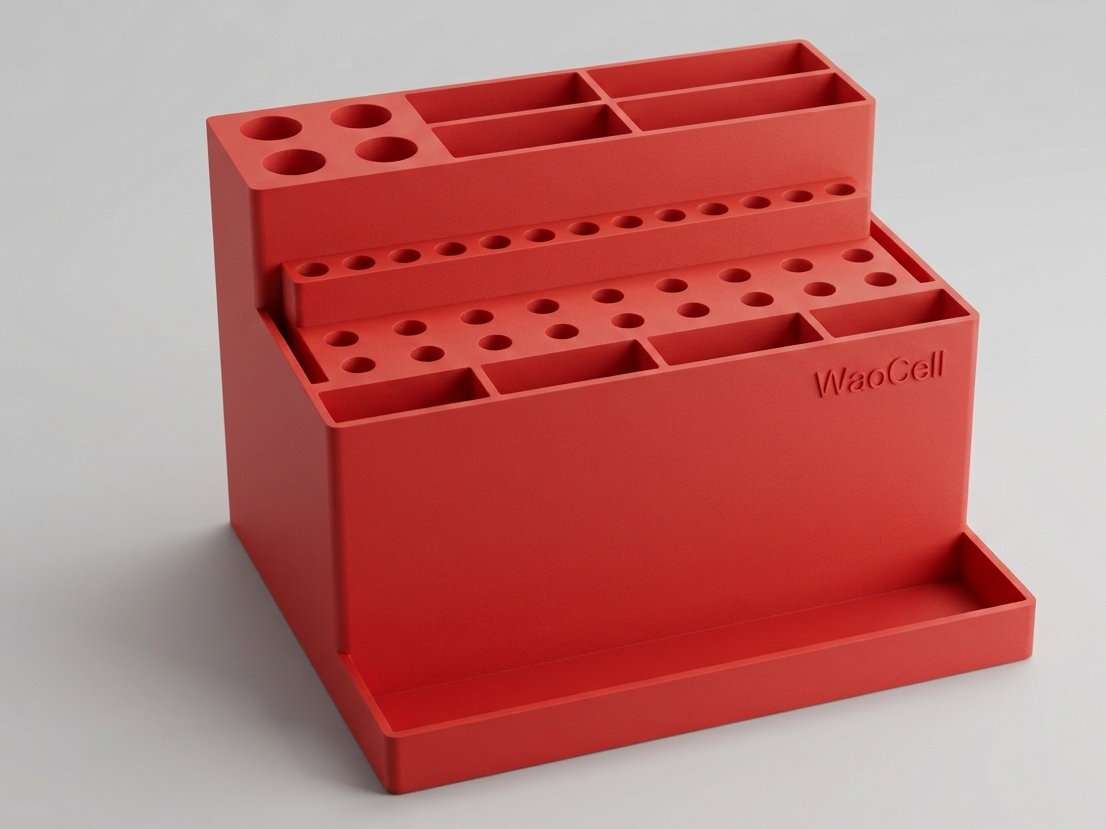 WaoCell 46 in 1 Tools Organiser box Red Colour