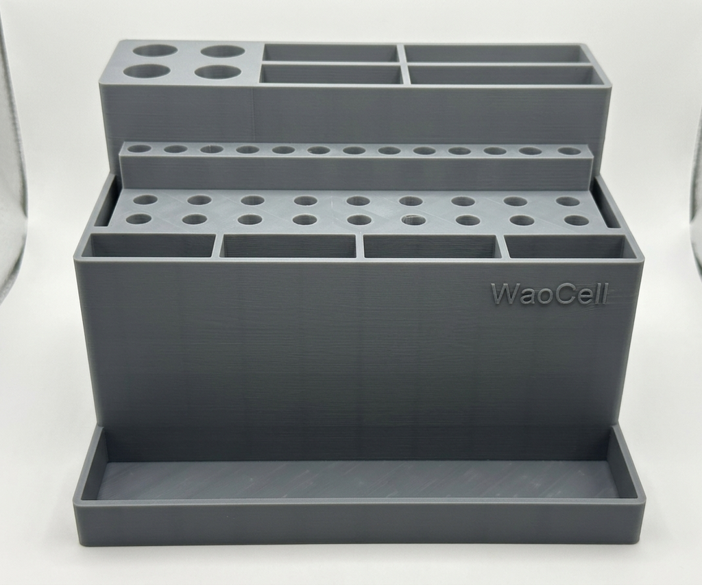 WaoCell 46 in 1 Tools Organiser box Grey Colour