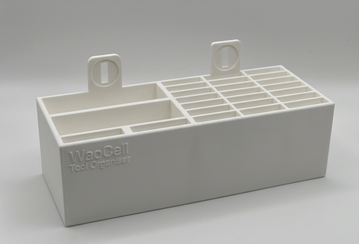 WaoCell Double Software Box White Colour