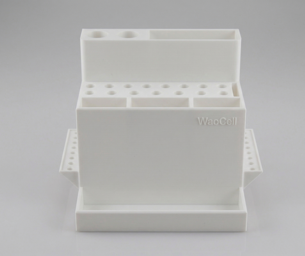 WaoCell 38 in 1  Tool Organiser BoxWhite Colour