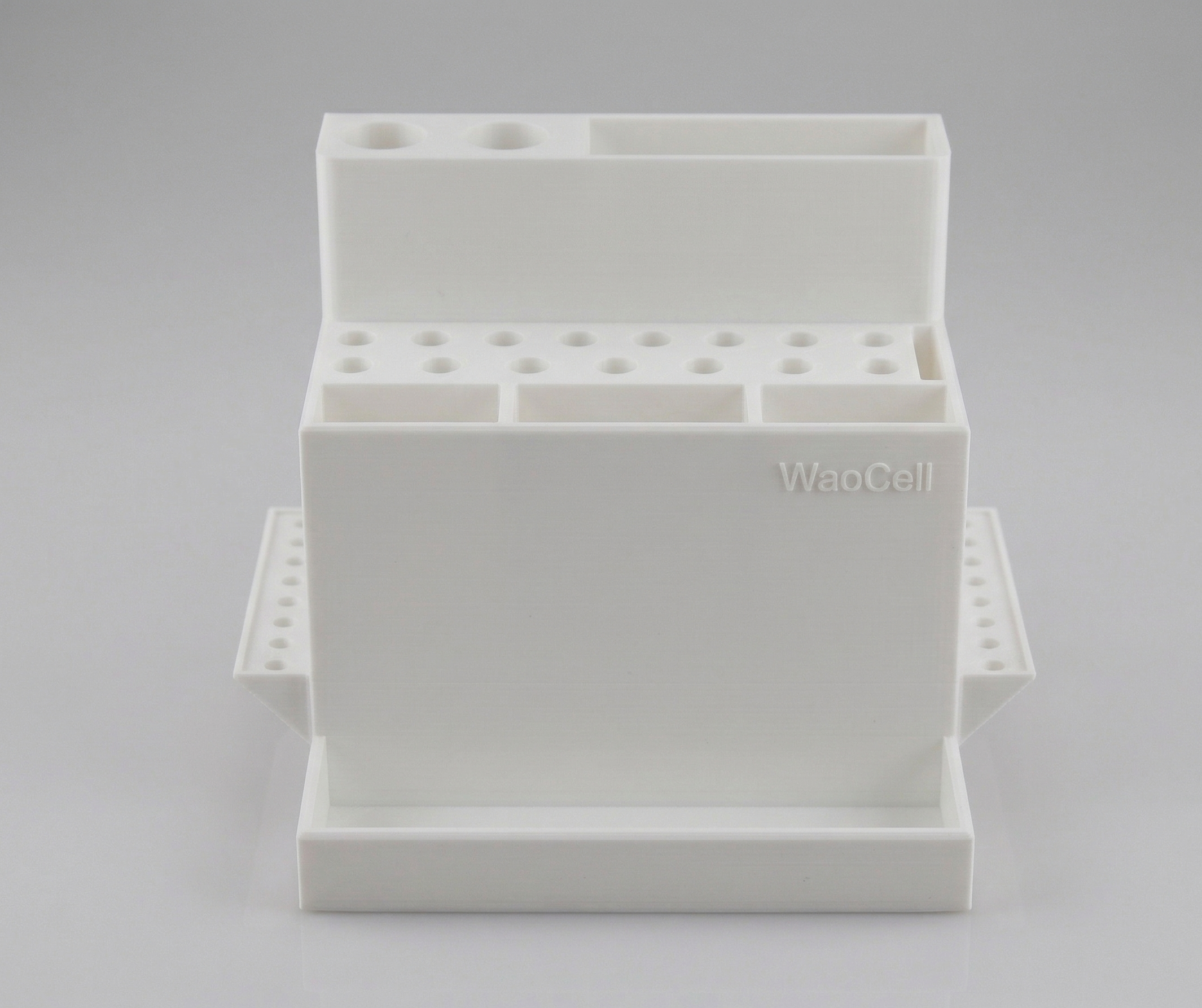WaoCell 38 in 1  Tool Organiser BoxWhite Colour