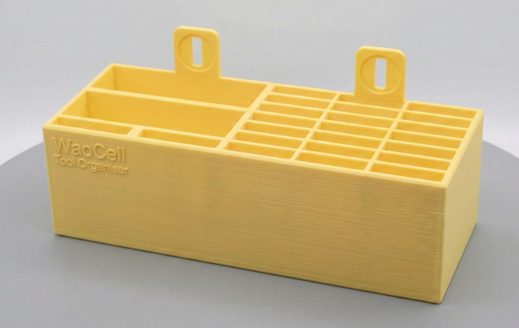 WaoCell Double Software Box Yellow Colour