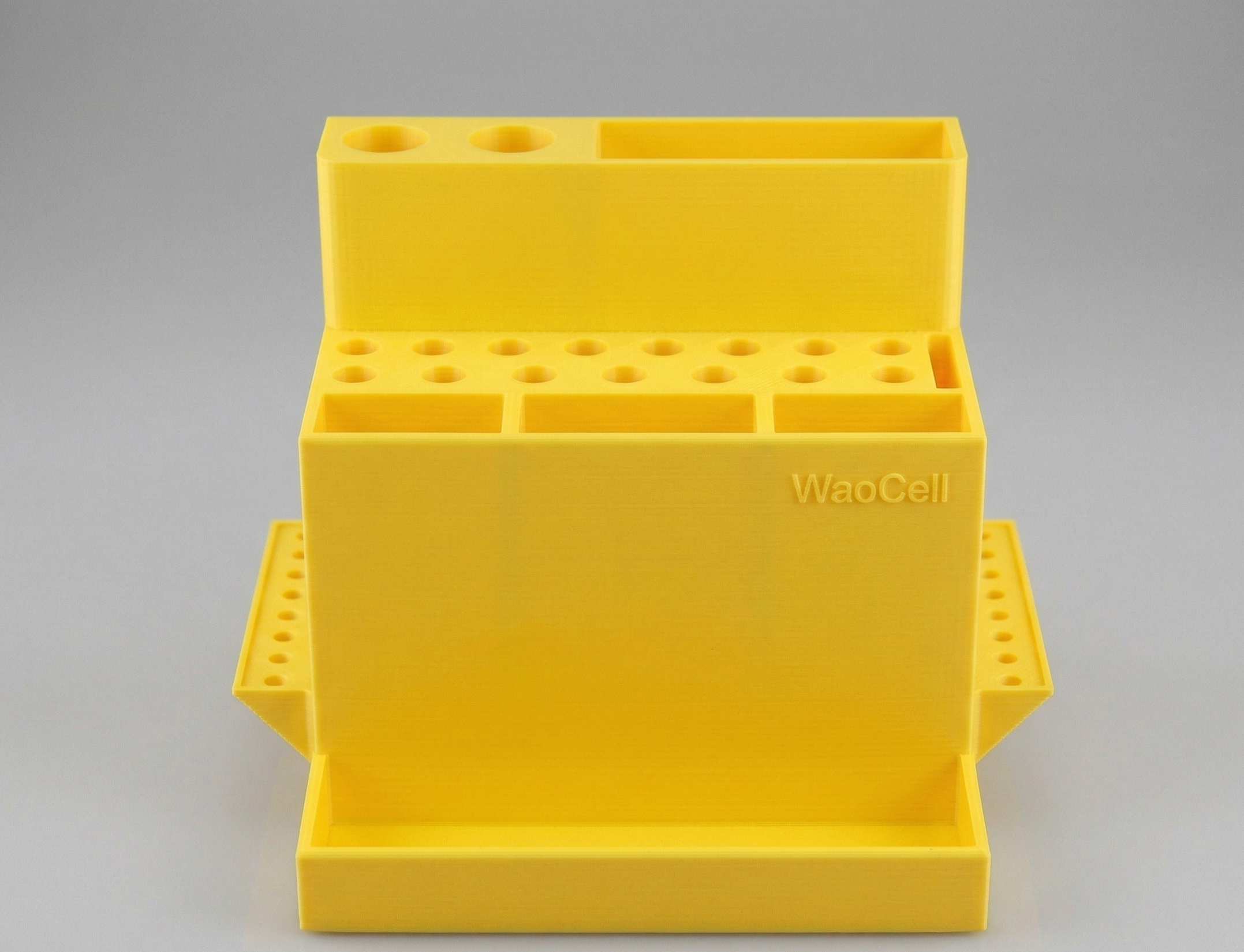 WaoCell 38 in 1  Tool Organiser Box Yellow Colour
