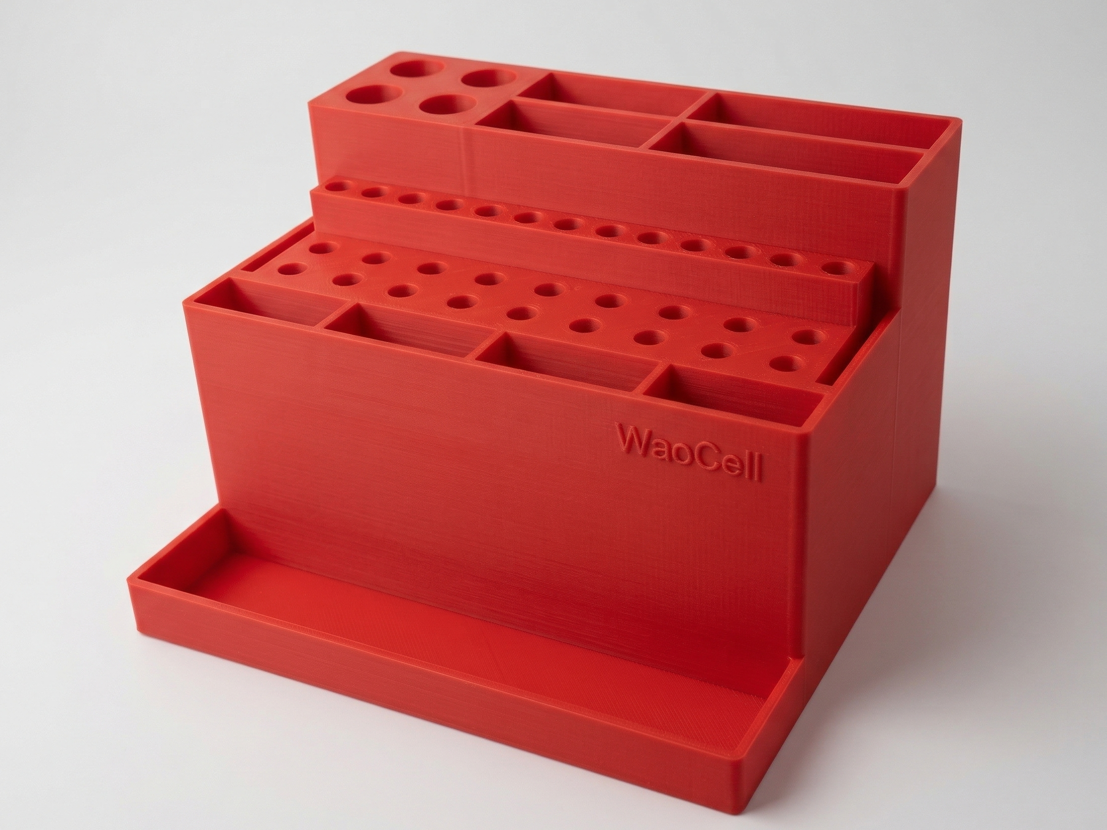 WaoCell 46 in 1 Tools Organiser box Red Colour
