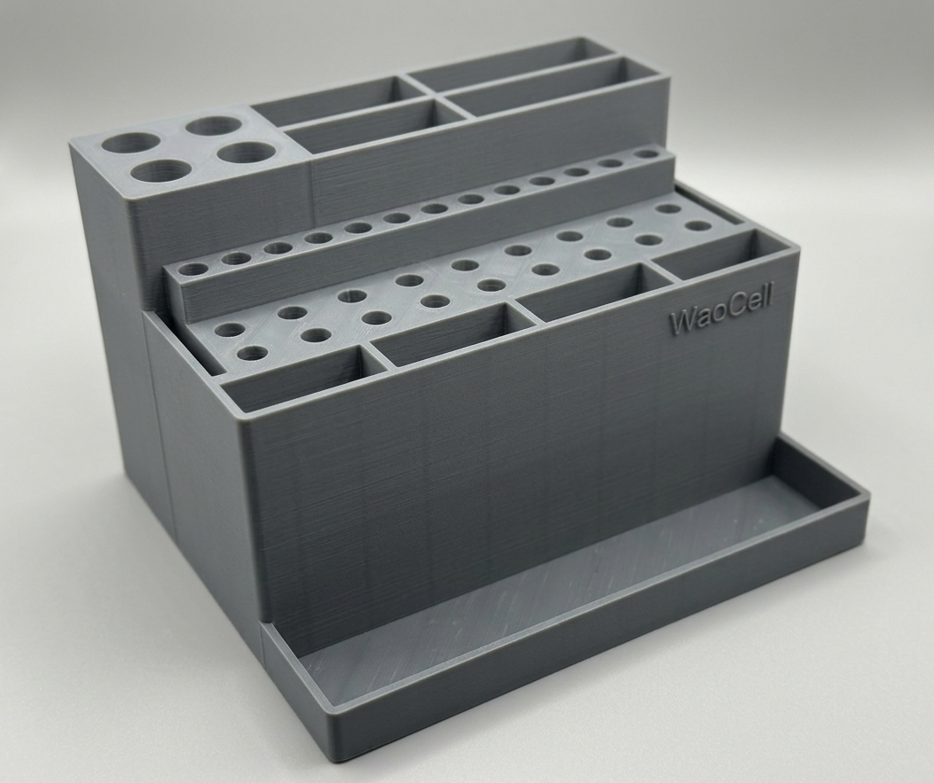 WaoCell 46 in 1 Tools Organiser box Grey Colour