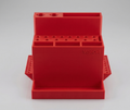 WaoCell 38 in 1  Tool Organiser Box Red Colour