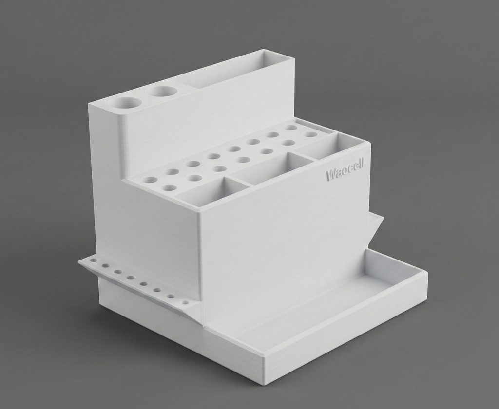 WaoCell 38 in 1  Tool Organiser BoxWhite Colour