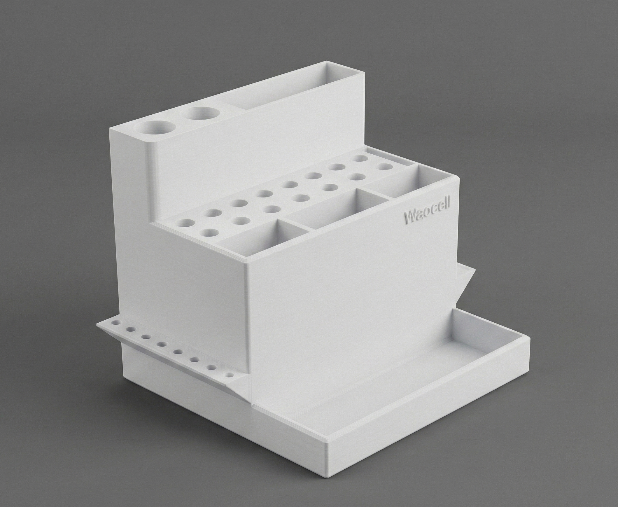 WaoCell 38 in 1  Tool Organiser BoxWhite Colour