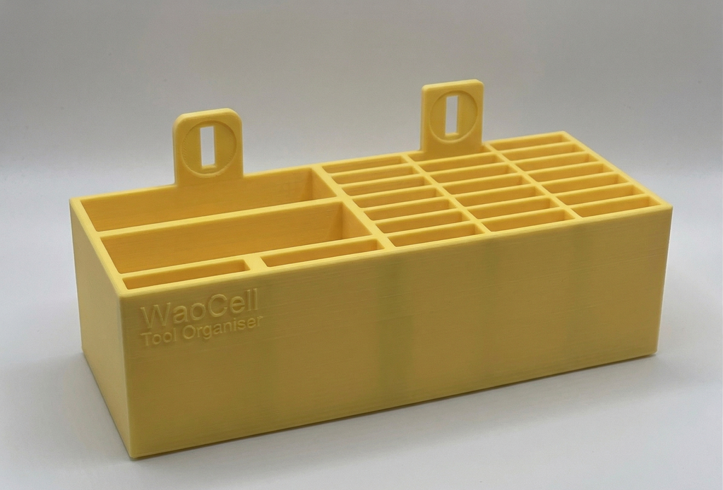 WaoCell Double Software Box Yellow Colour