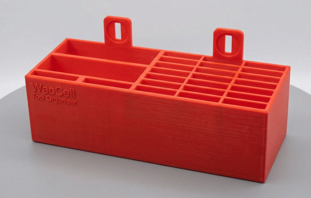 WaoCell Double Software Box Red Colour
